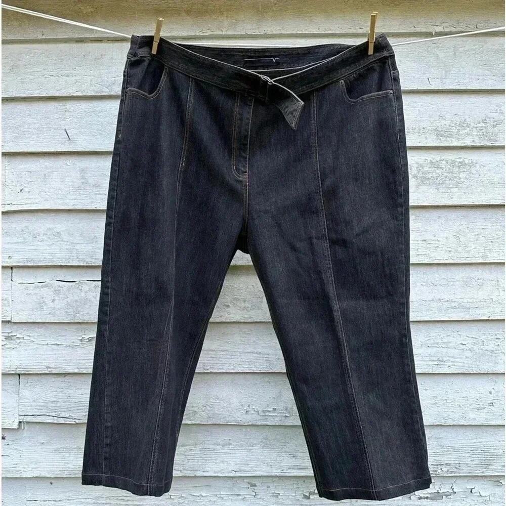 Venezia plus size black vintage jeans in great condition size 28